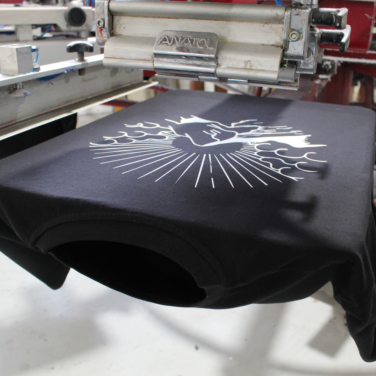 T-shirts personalizadas com serigrafia