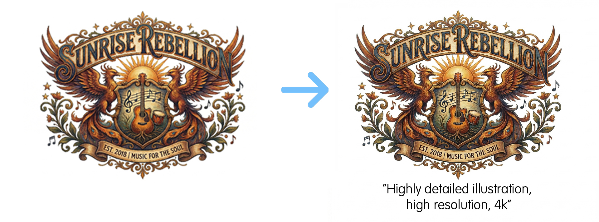 Exemplo de prompt para DTG