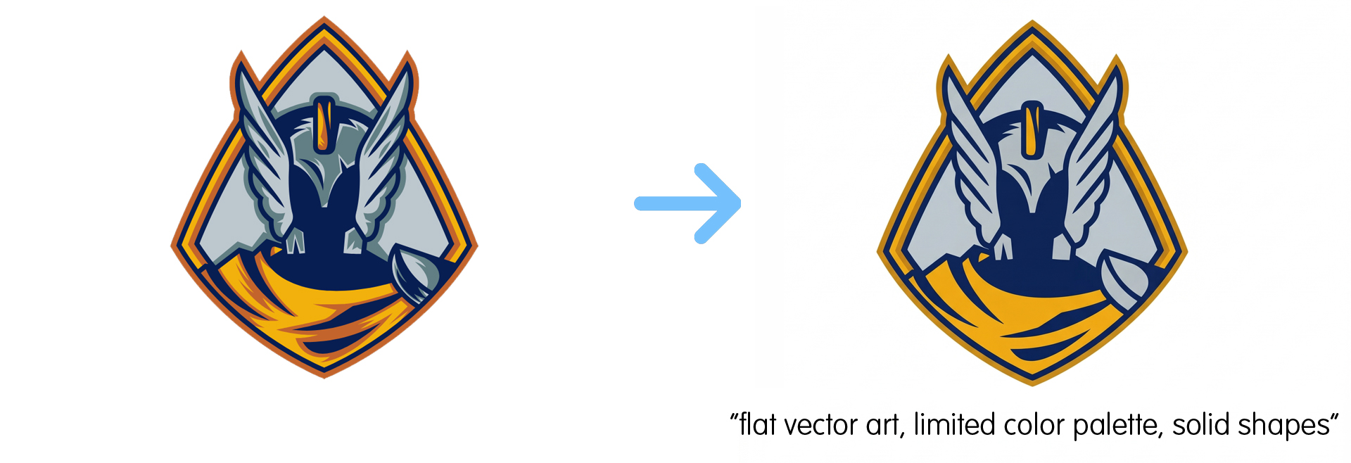 Exemplo de prompt para serigrafia