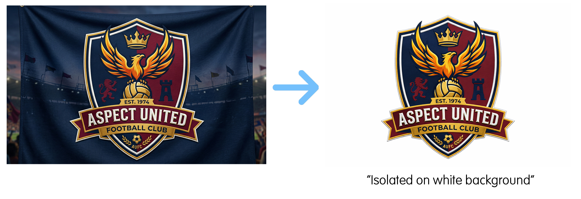 EExemplo de prompt para remover o fundo