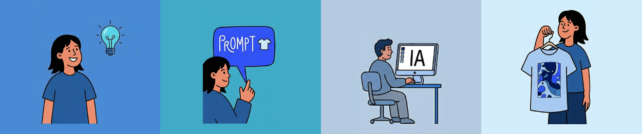 Guia de design têxtil com IA